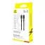 Кабель Baseus Dura Series Cable Type-C to Lightning 20W 2m P10377800U01-02 Black-Gold - мініатюра 3