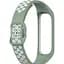 Ремінець DK Silicone Sport Band Nike для Samsung Galaxy Fit2 (R220) (light green / white) - мініатюра 1