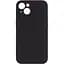 Чохол Silicone Case із захистом камери Full Apple iPhone 15 Plus Black - мініатюра 1