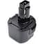 Акумулятор PowerPlant для шуруповертів і електроінструментів DeWalt 9.6V 2.0Ah Ni-MH (DE9036) - мініатюра 1