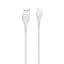 Кабель Hoco X37 Cool Power Charging USB - Lightning, 1 м, White (6931474710499) - миниатюра 1