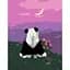 Картина за номерами Rosa Start Cute Panda 35x45 см в коробці - мініатюра 1