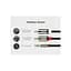 Кабель мультимедійний 3.5mm M to 2xRCA M 1.0m AV116 black Ugreen (10749) - мініатюра 8