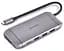 USB-Хаб Real-EL CQ-900 Space Grey UAH (EL123110003) - мініатюра 1