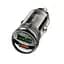 Автомобільний зарядний пристрій HOCO Z53A Vision PD30W+QC3.0 transparent чорний - мініатюра 5