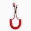 Кабель Baseus Fish Eye Spring Cable USB to Type-C 2A 1m CATSR-09 Red - мініатюра 1