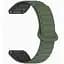 Ремінець DK CDK для Garmin Tactix 7 26mm Silicone Shaped Magnetic Band 2 шт. (019625) (green / black) - мініатюра 2