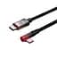 Кабель Baseus MVP 2 Elbow-shaped Fast Charging Data Cable Type-C to Type-C 100W 1m CAVP000620 Black-Red - мініатюра 3