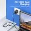 Хаб USB 3.1 Type-C - 3хUSB 3.0/SD/TF/PD 100W 6-in-1 Vention (TNHHB) - мініатюра 9