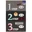 Набір для очищення пор Holika Holika Pig Nose Clear Black Head 3-Step Kit Strong з деревним вугіллям, 8 г - мініатюра 1
