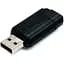 USB Flash накопичувач Verbatim 16GB Store 'n' Go PinStripe Black (v49063) - мініатюра 1