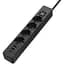 Мережевий фільтр живлення ColorWay (CW-CHE435PDB), 4 розетки/3USB 5M (CW-CHE435PDB) - мініатюра 1
