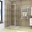 Душова кабіна без піддону Koer SR SC05-90x90x195-TR-01 прозоре скло Easy Clean 6 мм, хром KR5363, Універсальна, прозорий, хром - мініатюра 7
