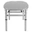 Складной стол Bo-Camp Premium Oval 100x70 cm Grey (1404424) - миниатюра 3