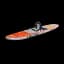 SUP дошка Rebel Active RBA-4501-OR 350 см з аксесуарами сапборд 170 кг 350 x 81 х 15 см Orange - мініатюра 7