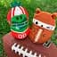 М'яка іграшка 2 в 1 Котик і огірочок Спортсмени Cats Vs Pickles CVP2200-3 - мініатюра 2