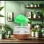 Ультразвуковий зволожувач повітря нічник Грибок з ефектом дощу MUSHROOM Cloud Rain Humidifier - мініатюра 3