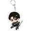 Брелок Attack on Titan Levi Ackerman акриловий 5 см - мініатюра 1