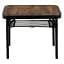 Стол Bo-Camp Woodbine 56x34 см коричневый/черный(DAS303265) - миниатюра 3