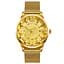 Часы мужские наручные Skmei 9166 Gold gold оригинал - миниатюра 1