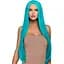 Перука Leg Avenue 33″ Long straight center part wig turquoise - мініатюра 1