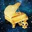 Колекційна модель PIECECOOL GRAND PIANO, GOLD VERSION P024-G - мініатюра 4