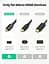 Перехідник кабель UGREEN Micro HDMI-HDMI 2.0 4K 60 Гц підтримка 3D, Ethernet, HDR, ARC 1 м (30148) - мініатюра 2