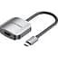 Переходник USB3.1 Type-C to HDMI (F) 4K 30HZ 0.15m Vention (TDEHB) - миниатюра 1