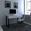 Компьютерный стол с двумя ящиками Loft FHX-2 Белый - миниатюра 1