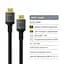 Кабель ColorWay HDMI-HDMI V2.1 8K 2м, Black (CW-CBHD088-BK) - мініатюра 6