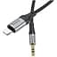 Кабель конвертер для iPhone - Hoco UPA26 Fresh digital audio conversion cable - 3.5 - Lightning - мініатюра 1