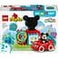 Конструктор LEGO DUPLO Disney Міккі Маус Клубний будинок і автомобіль 27 деталей (10454) - мініатюра 1