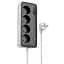 Подовжувач Hoco AC22 Sunlight (PD30W/1C/3A/4xSocket) (1.5m) Black - мініатюра 1