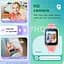 Наручний смарт-годинник дитячі K9 з функцією телефону 4G і GPS / WiFi Pink (16416) - мініатюра 3