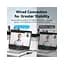 Переходник USB-C + USB A to RJ45 Ethernet 1000Mbps 0.15m aluminum gray Vention (CFQHB) - миниатюра 12