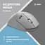 Мишка 2E MF280 Silent Wireless/Bluetooth Gray (2E-MF280WGR) - мініатюра 2