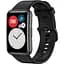 Ремінець DK Huawei Watch Fit / Fit SE Silicone Sport Full Light Classic (black) - мініатюра 1
