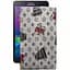 Чехол StatusCASE из экокожи для планшета Samsung Galaxy Tab 4 7.0 (T231) Луи-Витон-белый - миниатюра 1
