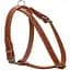 Шлея для собак Collar одинарна, шкіра, для міні порід, 40-48х43-51х1,4 см, коричневий (6346) - мініатюра 1
