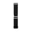 Ремінець для Garmin Forerunner Vivo Active 3 Venu Venu Sq Venu Sq 2 Venu 2 Plus Vivo Move - чорний Watchbands NormalCloth Wave ширина кріплення 20мм нейлоновий (W25-7WB20336232) - мініатюра 3