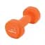 Гантель вінілова Power Play 4125 Achilles 1 кг, Orange - мініатюра 2