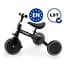Біговел велосипед Kidwell 3 в 1 Pico Black - мініатюра 6