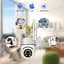 IP-камера поворотная XON SmartCam Wi-Fi 1080P (UCWEW21VW 7409) Белая - миниатюра 7