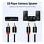 Комутаційний кабель 2xRCA-2xRCA Vention VABR06B100 1 м Black - мініатюра 2