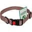 Нашийник одинарний Lucky Pet Melange, з фастексом, 43-66х2,5 см, коричневий - мініатюра 1
