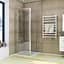 Душова кабіна без піддону Koer SR SC05-90x90x195-TR-01 прозоре скло Easy Clean 6 мм, хром KR5363, Універсальна, прозорий, хром - мініатюра 6