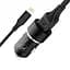 Автомобільний зарядний пристрій SkyDolphin SZ02L Aluminium (2USB, 2.4A) Black + кабель Lightning (AZP-000071) - мініатюра 5