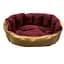 Лежанка AnimAll Royal DeLuxe M ORANGE для собак та котів помаранчева 53×47×21 см - мініатюра 1