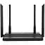 Роутер Netis N3, Black, AC1200 (2.4GHz до 300 Mbps, 5GHz до 867 Mbps), 4xGLan, 4 зовнішні незнімні антенни - мініатюра 1