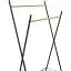 Вішалка-стійка для одягу Casa Si Garment Rack Bamboo Black - мініатюра 2